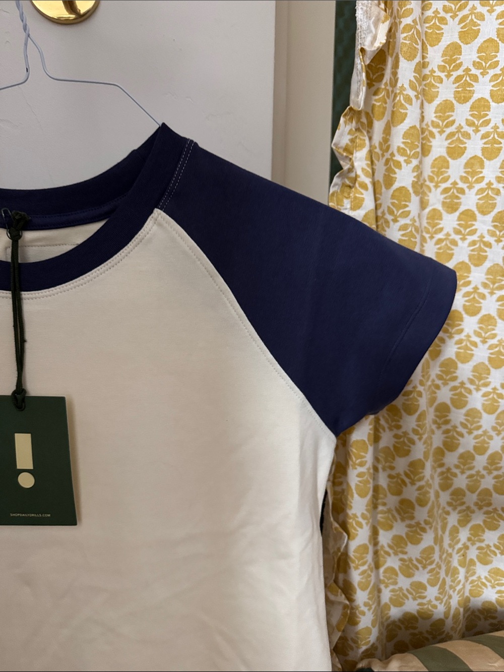 Daily Drills Raglan Everyday Tee - Picture 2 of 4